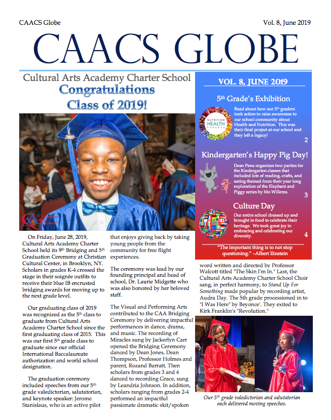 June Newsletter Page 1